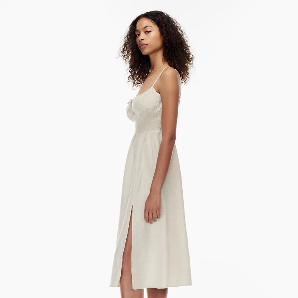 Genoa Linen Midi Dress from Wilfred / Aritzia